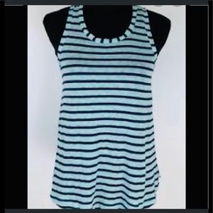 SPLENDID RACERBACK TANK BLUE GREEN